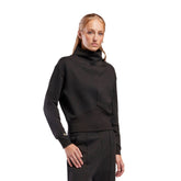Felpa Donna Macron Nina Nero | NonSoloSport