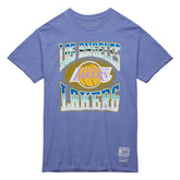 T-Shirt Uomo Mitchell & Nes Los Angeles Lakers Viola | NonSoloSport