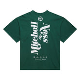 Mitchell & Ness T-Shirt Branded M&N Heritage Premium Uomo Verde | NonSoloSport
