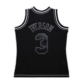 Mitchell & Ness Canotta Contrast 2K Swingman Philadelphia 76ers Allen Iverson 96-97 Uomo Nero | NonSoloSport