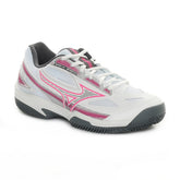 Scarpa da Tennis Donna Mizuno Break Shot 4 Cc Bianco | NonSoloSport