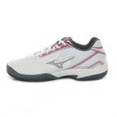 Scarpa da Tennis Donna Mizuno Break Shot 4 Cc Bianco | NonSoloSport