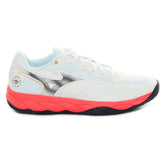 Scarpa da Tennis Uomo Mizuno Wave Enforce Court CC Bianco Corallo | NonSoloSport