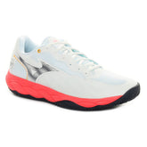 Scarpa da Tennis Uomo Mizuno Wave Enforce Court CC Bianco Corallo | NonSoloSport