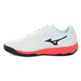 Scarpa da Tennis Uomo Mizuno Wave Enforce Court CC Bianco Corallo | NonSoloSport