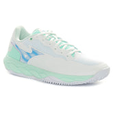 Scarpa da Tennis Donna Mizuno Wave Enforce Court CC Bianco Blu | NonSoloSport