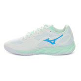Scarpa da Tennis Donna Mizuno Wave Enforce Court CC Bianco Blu | NonSoloSport