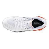 Scarpa da Tennis Uomo Mizuno Wave Enforce Tour 2 CC Bianco Blu Arancione | NonSoloSport