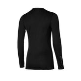 T-Shirt Manica Lunga Donna Mizuno Mid Weight Crew Nero | NonSoloSport