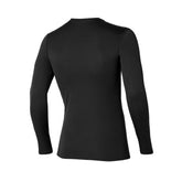 T-Shirt Manica Lunga Uomo Mizuno Mid Weight Crew Nero | NonSoloSport