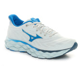 Scarpa da Running Uomo Mizuno Wave Sky 8 Bianco Blu | NonSoloSport