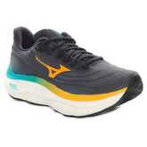 Scarpa da Running Uomo Mizuno Wave Sky 9 Blu Arancione | NonSoloSport