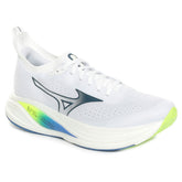 Scarpa da Running Uomo Mizuno Neo Zen 2 Bianco Blu Lime | NonSoloSport