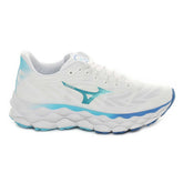 Scarpa da Running Donna Mizuno Wave Sky 8 Bianco Blu | NonSoloSport