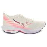 Scarpa da Running Donna Mizuno Wave Rider 28 Bianco Rosa | NonSoloSport