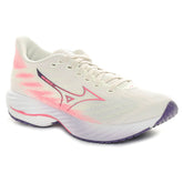 Scarpa da Running Donna Mizuno Wave Rider 28 Bianco Rosa | NonSoloSport