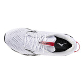 Scarpa da Running Mizuno Wave Rider 30 Bianco Nero | NonSoloSport