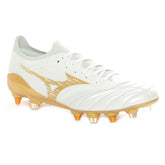 Scarpa da Calcio Uomo Mizuno Morelia Neo IV Beta Elite Mix Bianco Oro | NonSoloSport