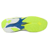 Scarpa da Pallavolo Donna Mizuno Wave Lightning Elite Mid Bianco Lime | NonSoloSport