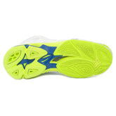 Scarpa da Pallavolo Donna Mizuno Wave Lightning Pro Mid Bianco Lime | NonSoloSport