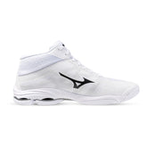 Scarpa da Volley Mizuno Wave Lightning Pro Mid Bianco Grigio | NonSoloSport