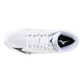 Scarpa da Volley Mizuno Wave Lightning Pro Mid Bianco Grigio | NonSoloSport
