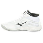 Scarpa da Volley Donna Mizuno Lightning Select Mid Bianco Nero Rosso | NonSoloSport