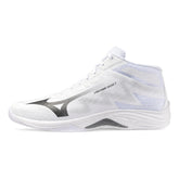 Scarpa da Volley Donna Mizuno Lightning Select Mid Bianco Grigio | NonSoloSport