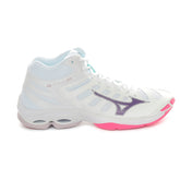 Scarpa da Volley Donna Mizuno Wave Voltage 2 Mid Bianco | NonSoloSport