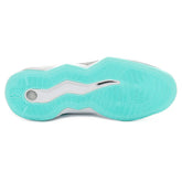 Scarpa da Volley Donna Mizuno Wave Momentum Pro Mid Bianco Azzurro | NonSoloSport