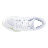 Scarpa da Volley Donna Mizuno Lightning Select Mid Bianco Verde | NonSoloSport