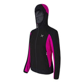 Montura Giacca Premium Wind Donna Nero Fucsia | NonSoloSport