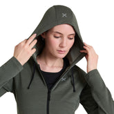Felpa Donna Montura Timeless Verde | NonSoloSport