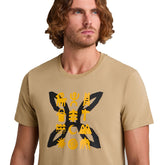 T-Shirt Uomo Montura Rock Painting Beige | NonSoloSport