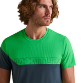 T-Shirt Uomo Montura Mix Up Verde Grigio | NonSoloSport