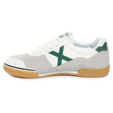 Sneakers Uomo Munich Gresca XLS 325 Bianco Grigio Verde | NonSoloSport