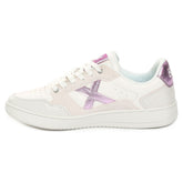 Sneakers Donna Munich Legit 112 Bianco Viola | NonSoloSport