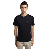 Napapijri T-Shirt Salis Manica Corta Uomo Nero | NonSoloSport