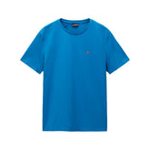 T-Shirt Uomo Napapijri Salis Blu | NonSoloSport