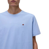 T-Shirt Uomo Napapijri Salis Azzurro | NonSoloSport