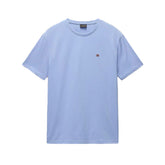 T-Shirt Uomo Napapijri Salis Azzurro | NonSoloSport