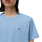 T-Shirt Uomo Napapijri Salis Azzurro | NonSoloSport