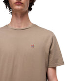 T-Shirt Uomo Napapijri Salis Beige | NonSoloSport