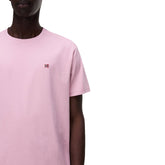T-Shirt Uomo Napapijri Salis Rosa | NonSoloSport
