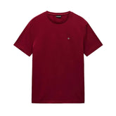 T-Shirt Uomo Napapijri Salis Bordeaux | NonSoloSport