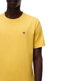 T-Shirt Uomo Napapijri Salis Giallo | NonSoloSport