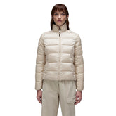Piumino Donna Napapijri Aerons Rise Beige Argento | NonSoloSport