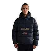 Napapijri Giacca Anorak Rainforest Puffer Uomo Nero | NonSoloSport
