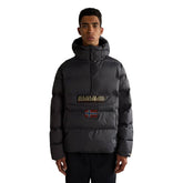 Napapijri Giacca Anorak Rainforest Puffer Uomo Grigio | NonSoloSport