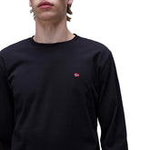 Napapijri T-Shirt Manica Lunga Salis Uomo Nero | NonSoloSport